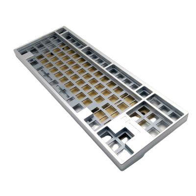 China Multi Color Custom Service CNC Mechanical Keyboard Case Machining Keyboard Anodizing High Quality CNC Machining Mechanical Keyboard Case for sale