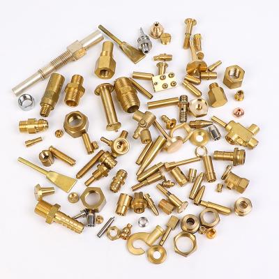 China Industrial Hardware Metal Fabrication Custom Anodized Polished CNC Turning Milling Lathe Machining Mechanical Parts Brass Parts for sale