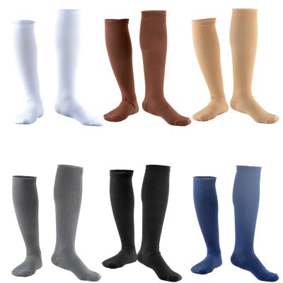 China XL-397 Sports Pressure Aircraft Breathable Nylon Miracle Socks TV To Prevent Vein Swelling Compression Varicose Socks for sale