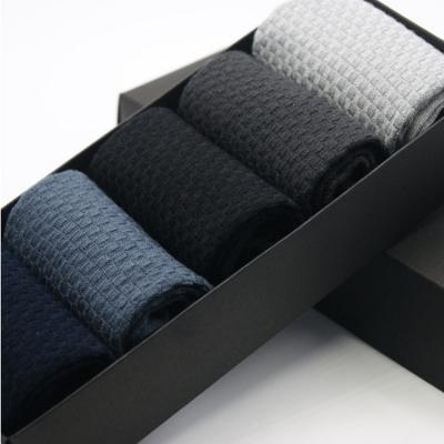 China XL-97 Four Seasons Bamboo Fiber Tube Sock Regular Box Custom Logo Bamboo Socks for sale