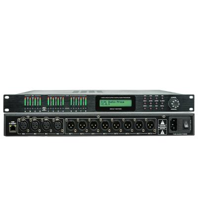 China NO PA Best Quality DP448 DP48 Audio Sound System Audio Professional Digital Audio Processor 4in 8out AD48 PA Processor for sale