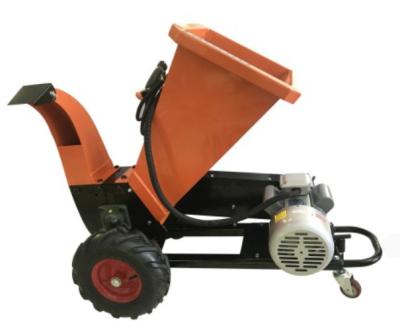 China High Quality Portable Mini Electric Wood Chipper Shredder Mobile Wood Slotting Machine For Sale for sale