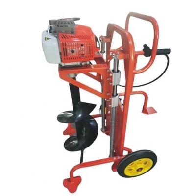 China WENXIN Useful CE Approved Earth Drilling Machine Portable Manual Earth Auger With Wheel for sale