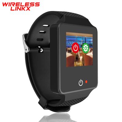 China Plastic Restaurant Wristwatch Wireless Pager Receiver Paging System With LED Display for sale