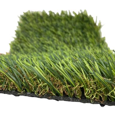 China 2M 3M 4M Wide Rolls Carpet Faketurf High Density Outdoor Anti-UV Artificial Grass Landscaping for sale