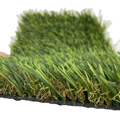 China Good Quality Lawn Landscape 4 Tone Green Color Garden Carpet Artificial Grass Landscaping for sale