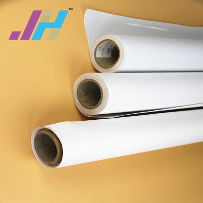 China Cable Backlit Coated Poster Outdoor Advertising Maker PVC Banner Raw Material For HP Latex Printing for sale