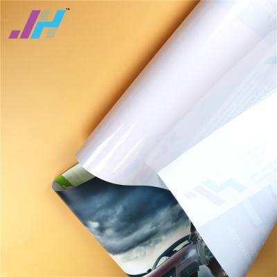 China Cling Film Maker Backlit PET Film With Double Side PVC For Eco-solvent Digital Printing PET Film For Inkjet Plotter For HP Latex for sale