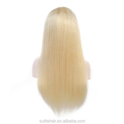 China Wholesale 613 Silky Straight Wave Frontal Wigs Lace Front Human Hair 13*4 Lace Front Wig, 613 Hair Wig for sale