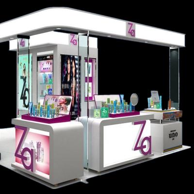 China High Marketing Environment Friendly Cosmetic The Modern Style Of Mobile Kiosk On Wheels for sale