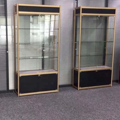 China Modern Attractive Boutique Glass Cabinet Showcase For Product Display Retail Showcase Cabinet With LED Light for sale