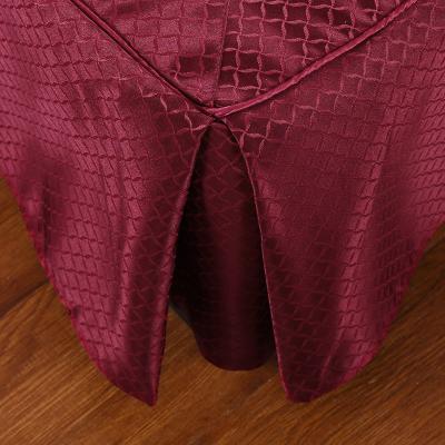 China Energy-saving store king/queen wholesale/full/double size bed skirt hotel solid color bed skirt for sale