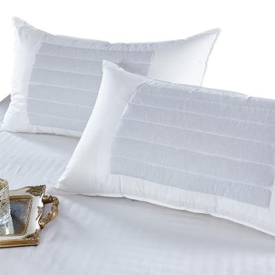 China Hotel Nondisposable Luxury High Quality White 5 Star Pillow for sale