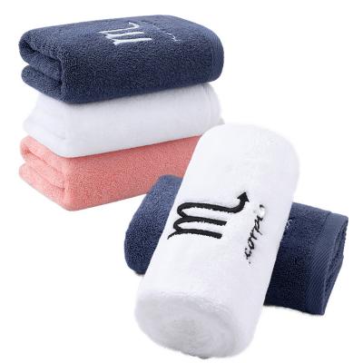 China Nondisposable 100% Cotton Hotel Towel for sale