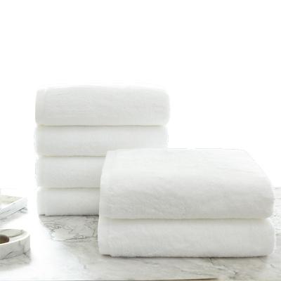 China Wholesale White 100% Cotton Bath Towel QUICK DRY for sale