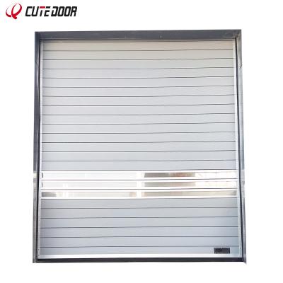 China Factory Price Windproof Factory Outside High Speed ​​Spiral Door With Hard Metal for sale