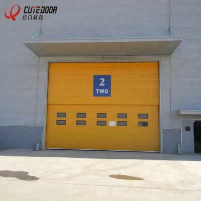 China Modern New Design Electric Sectional Industrial Vertical Overhead Door for sale