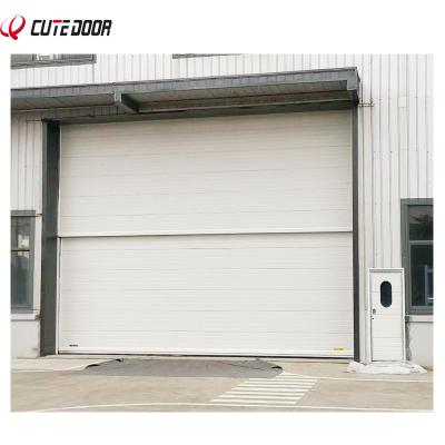 China Extreme heavy industrial door windproofing wind load conditions for sale