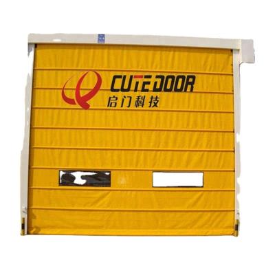 China Waterproof Factory Quick Roll Up Good Quality Flexible Shutter High Speed ​​PVC Stacking Doors for sale