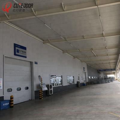 China Modern High Quality Industrial Automatic Lift Garage Sectional Sliding Door for sale