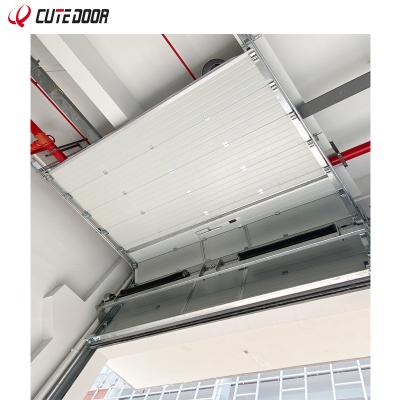 China Modern Automatic Insulated Industrial Overhead Garage Sectional Door for sale