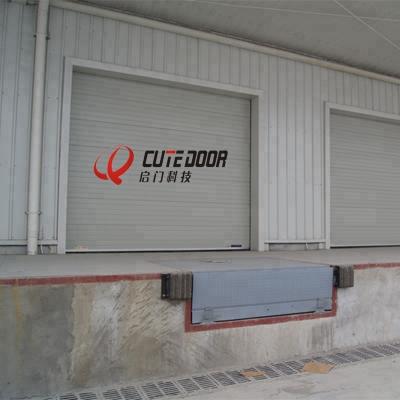 China High Quality Industrial Thermal Insulated Garage Sectional Motorized Overhead Door With Motor for sale