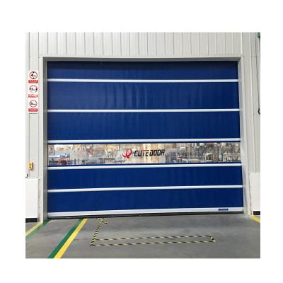 China Factory Automatic Quick Industrial PVC Plastic Interior Waterproof Roll Up Shutter Door For Factory for sale