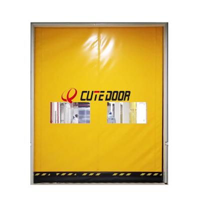 China New Design Fast Windproof High Speed ​​Rolling Shutter Door Fast Keeping / Fast Plastic Farm Door for sale