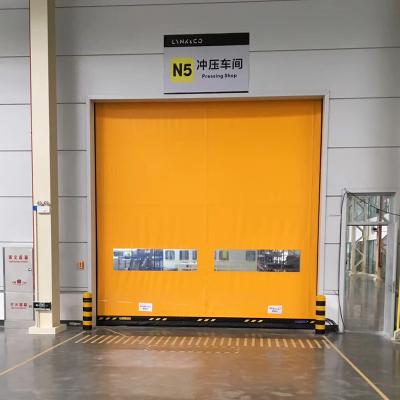 China Colorful And Security Waterproof High Speed ​​Rolling PVC Door For Industrial for sale