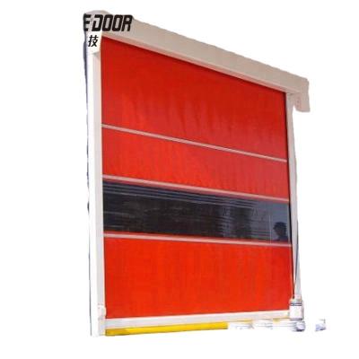 China Exterior Modern Automatic Reinforced Fast High Speed ​​PVC Roller Shutter Door for sale