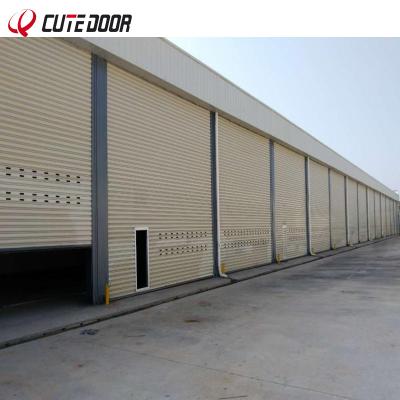 China Modern Roll Shutter Door For Sale White Isolation Room OEM Customized Exterior PVC Box Glass Weather for sale