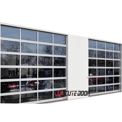 China Factory Waterproof Aluminum Full View Transparencies Plexiglass Single-Double Doors for sale