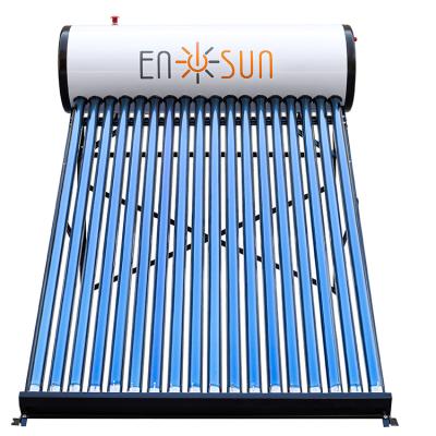 China Customized Non-pressurized Galvanized Steel Solar Water Heater Outdoor en venta