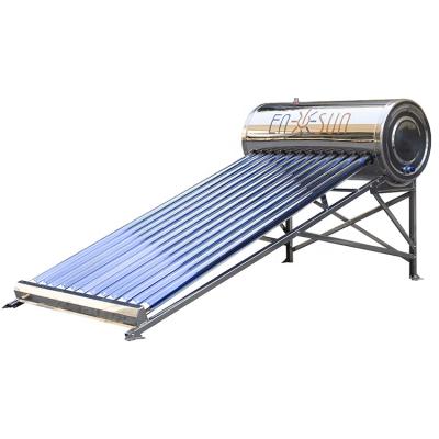 China Outdoor Pressure Non Compact Solar Water Heater With Food Grade SUS304 Stainless Steel Tank For Domestic Hot Water en venta