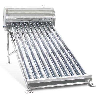 China 100L Hotel Solar Home Systems Rooftop Low Pressure Stainless Steel Vacuum Tube Solar Water Heater in Mexico en venta