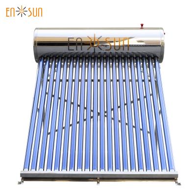 China SUS304 2B Food Grade Indoor Outdoor 100L Tank Non-Pressurized Solar Boiler for sale