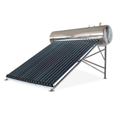 China Hotel Ensun 200L Easy To Install Indirect Heating Heat Pipe Pressurized Solar Water Heater for sale