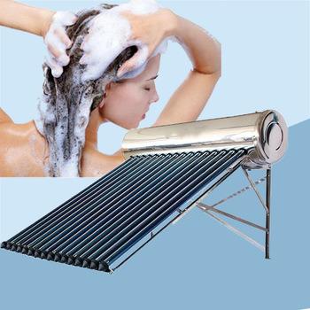 China Wholesale 300L Hotel Solar Energy Factory Heat Pipe Stainless Steel Household Pressurized Solar Water Heater for sale