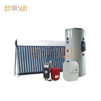 China Home Bathroom High Quality Evacuated Tube Heat Pipe Sun Split Solar Water Heater for sale