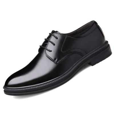 China Genuine leather shoe Italian vestir Zapatos sapatos sociais light business shoe formal men's elegant shoes with high quality for sale