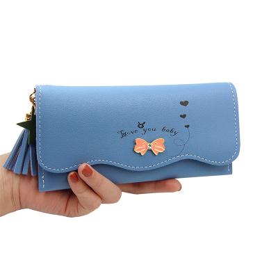 China Wholesale Anti-theft Women Wallet Purse Lady Purses Rivet Phone Pocket Card Holder Women Female Wallet for sale