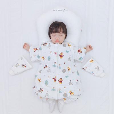 China Wholesale Custom Breathable Newborn Baby Bear Sleeping Bag Baby Cotton Casual Warm Sleeping Bag for sale