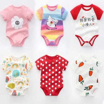 China New Designer Cotton Romper Baby Summer Casual Romper High Quality Organic Cotton Baby Casual Romper for sale