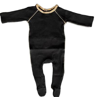 China 2021 Custom Made Baby Romper Autumn High Qualiyu Baby Sleep Rompers Simple Cool Baby Romper for sale