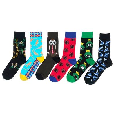 China Antibacterial Fashion Custom Breathable Crew Socks Wholesale For Man for sale