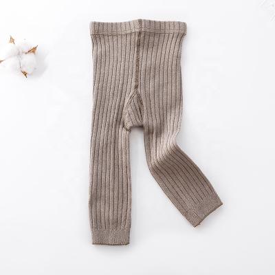 China 2019 China Good Quality Antibacterial Cheap Custom Baby Knitted Leggings for sale