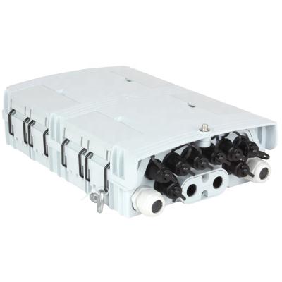 China FTTH Pre-terminated Access PP 25*22*8 ISO9001 FTTH 8 Terminal Ports FAT-8A Fiber Optic Distribution Box for sale