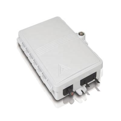 China FTTH Distribution Box FTTH ODB-16N PP Fiber Optic Access Terminal ISO9001 25*22*8CM for sale