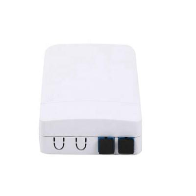 China INDOOR Wall Mount FWO-2-B ABS Access Terminal Box Wall Mount Access Terminal Box 10*9*2 cm for sale