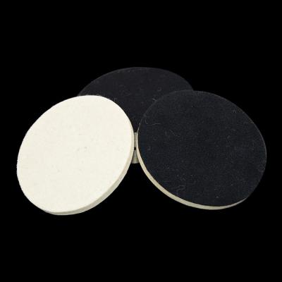 China Mirror polishing electronic products polishing self-adhesive thickened wool wheel mirror polishing pad polishing wheel for sale